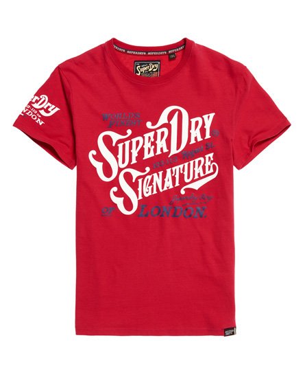Superdry Flagship-t-paita Flagship-t-paita