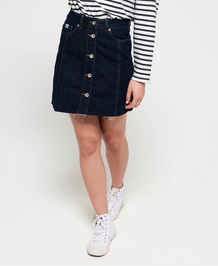 Superdry A-Linien-Jeansrock A-Linien-Jeansrock