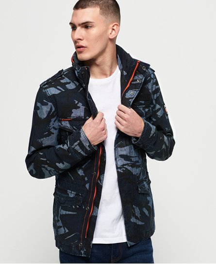 Superdry Veste à poches Indigo Rookie Veste à poches Indigo Rookie