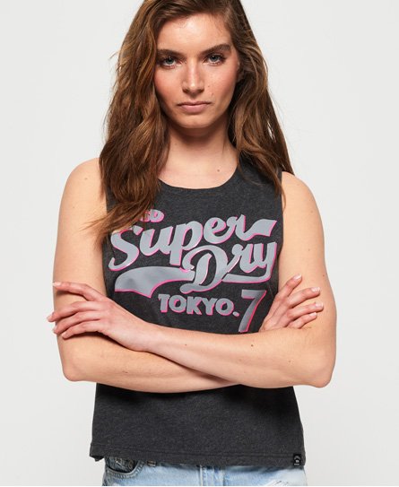 Superdry Tokyo 7 Tanktop mit reflektierendem Logo Tokyo 7 Tanktop mit reflektierendem Logo147066