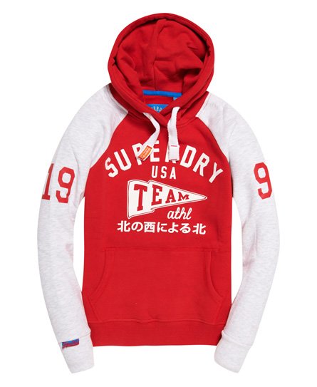 Superdry Team Sport Raglan Hoodie Team Sport Raglan Hoodie101558