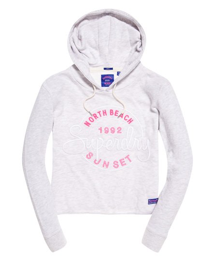 Superdry Applique Crop Hoodie Applique Crop Hoodie109873