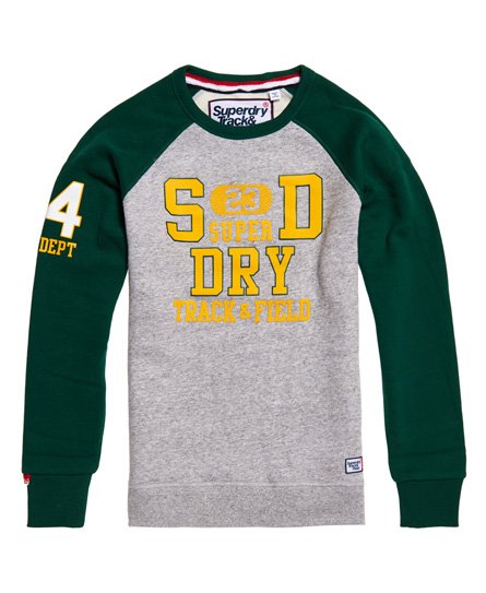 Superdry Trackster Baseball Crew Sweatshirt Trackster Baseball Crew Sweatshirt109561