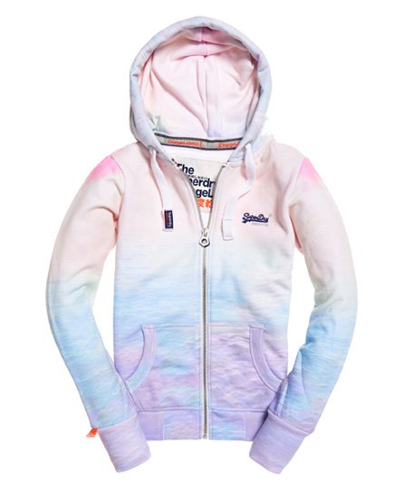 Superdry Orange Label All Over Print Zip Hoodie Orange Label All Over Print Zip Hoodie86469
