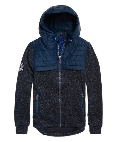 Superdry Storm Quilted Hybrid Zip Hoodie Storm Quilted Hybrid Zip Hoodie79102