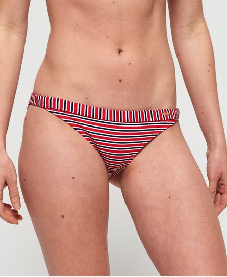 Superdry Women's Kasey Fixed Bikinihöschen Rot