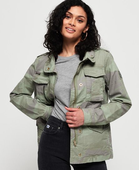Superdry Delta Soft Camo Rookie Pocket-jakke Delta Soft Camo Rookie Pocket-jakke149811