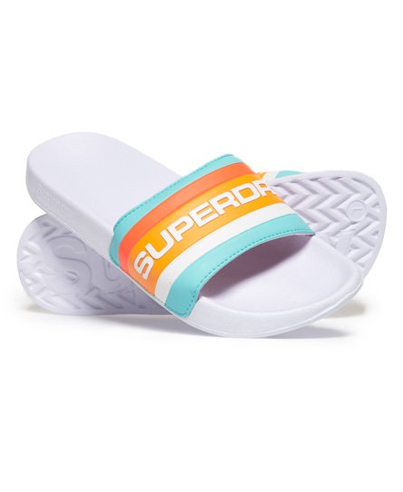 Superdry Retro Colour Block Sliders Retro Colour Block Sliders151175