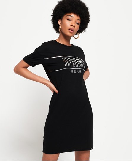 Superdry Super blød Portland T-shirtkjole Super blød Portland T-shirtkjole150040