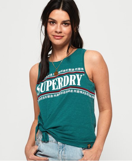 Superdry Beach Tanktop mit Zierknoten Beach Tanktop mit Zierknoten149902