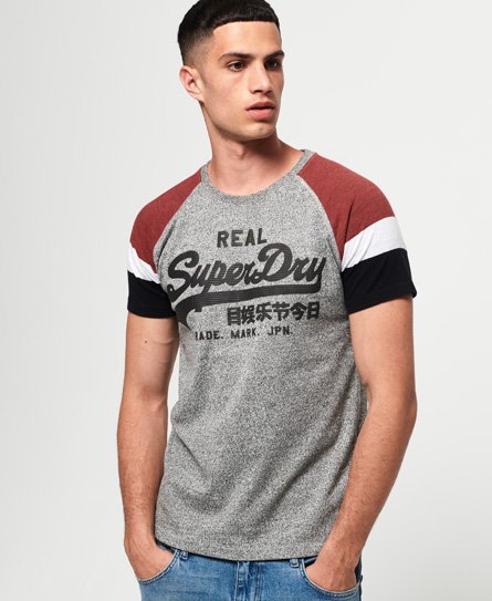 Superdry Vintage Logo 1st Raglan-T-skjorte Vintage Logo 1st Raglan-T-skjorte150460
