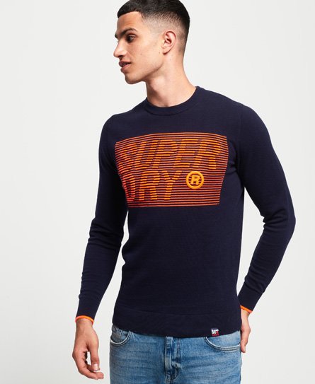 Superdry Speed Logo trui met ronde hals Speed Logo trui met ronde hals151030