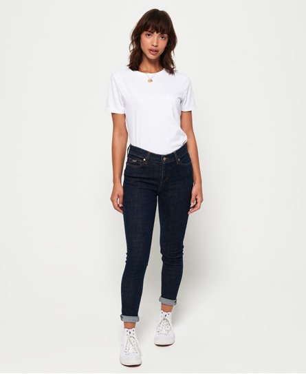 Super Crafted Mid Rise Skinny Jeans