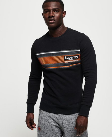 Superdry Retro Stripe Crew Sweatshirt Retro Stripe Crew Sweatshirt150701