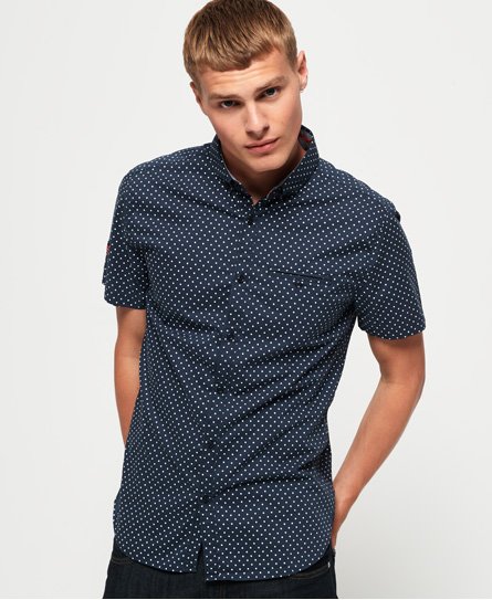Superdry Premium Shoreditch Kurzarmhemd mit Print Premium Shoreditch Kurzarmhemd mit Print150852