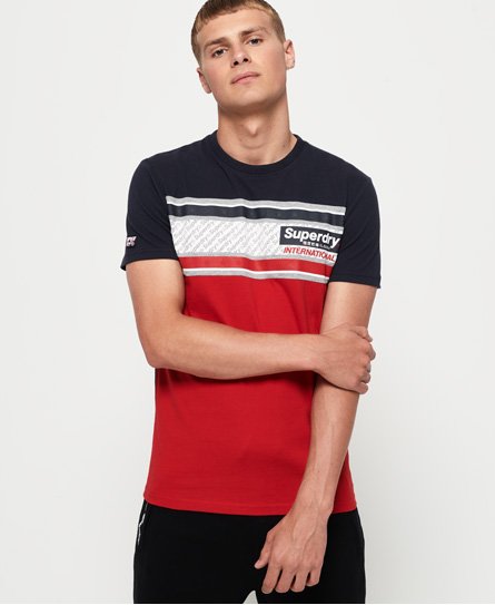 Superdry T-shirt w paski w stylu retro T-shirt w paski w stylu retro150422