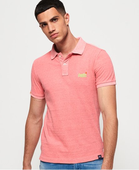 Superdry Orange Label Jersey Polo Hombre