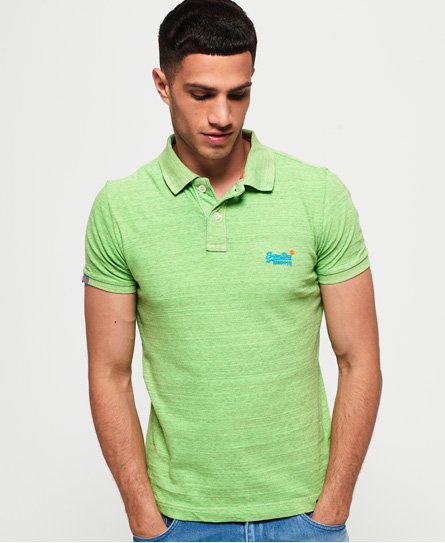 polo superdry orange