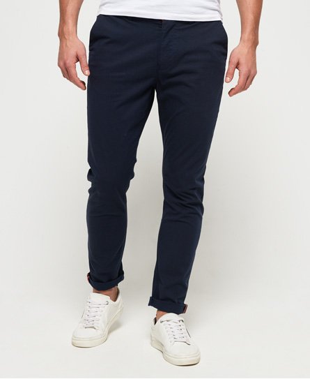 Mens - International Merchant Chinos in Micro Houndstooth | Superdry