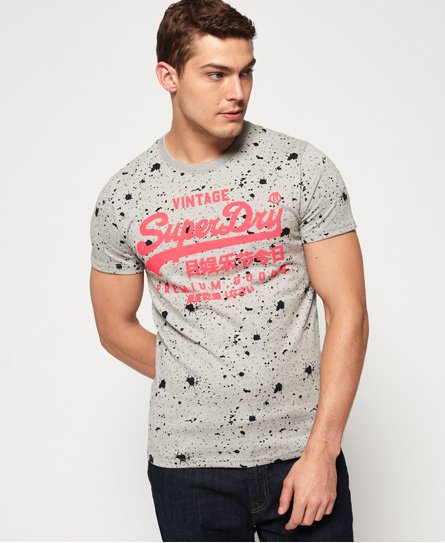 Superdry Premium Goods Paint Splatter T-Shirt Premium Goods Paint Splatter T-Shirt96425
