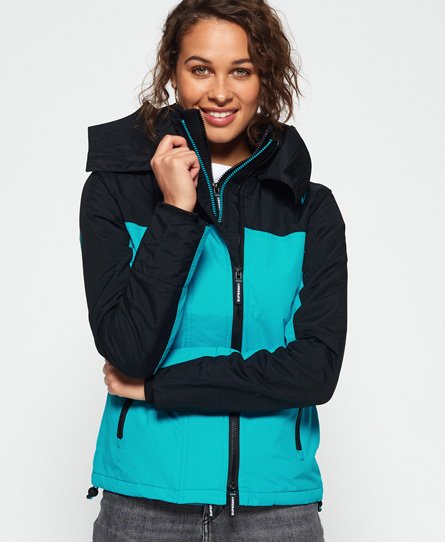 Superdry Pop Zip Hooded Arctic Pacific SD-Windcheater Pop Zip Hooded Arctic Pacific SD-Windcheater 75765