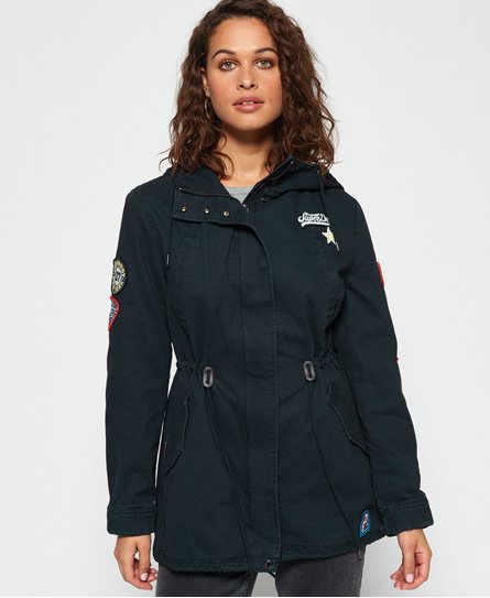 Superdry Pacific Parka mit Aufnähern Pacific Parka mit Aufnähern73645
