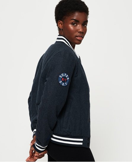 varsity bomber jacket superdry