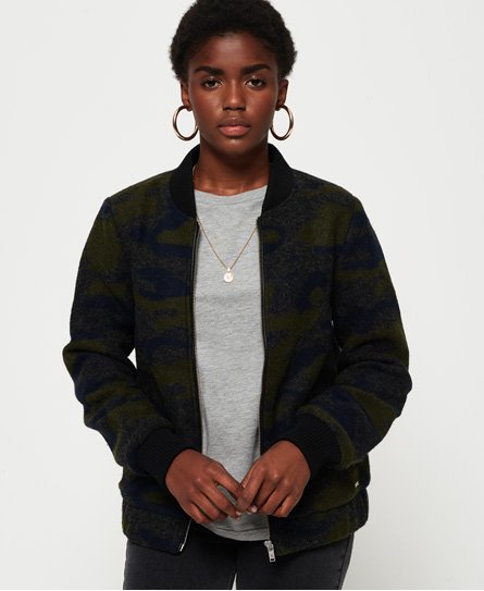 Superdry Evie Wool Bomber Evie Wool Bomber 70329