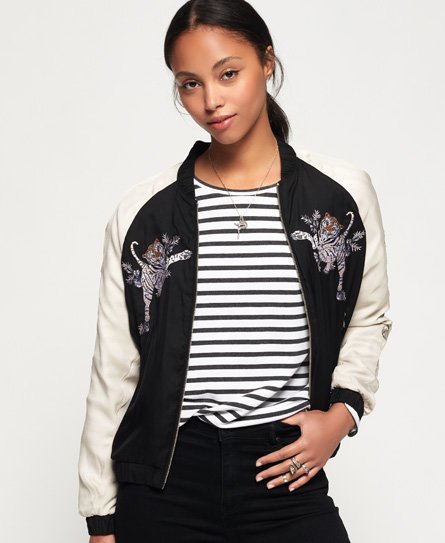 superdry floral jacket