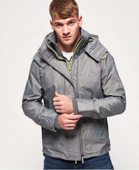 superdry green windcheater