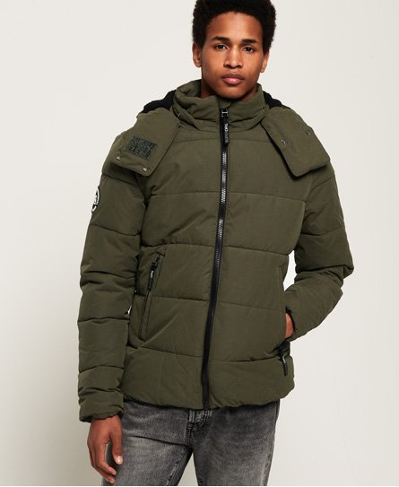 Superdry Classic Tri Racing Pufferjacke aus Mikrofaser Classic Tri Racing Pufferjacke aus Mikrofaser94666