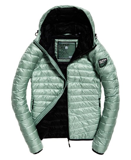 Superdry hyper core down top jacket black