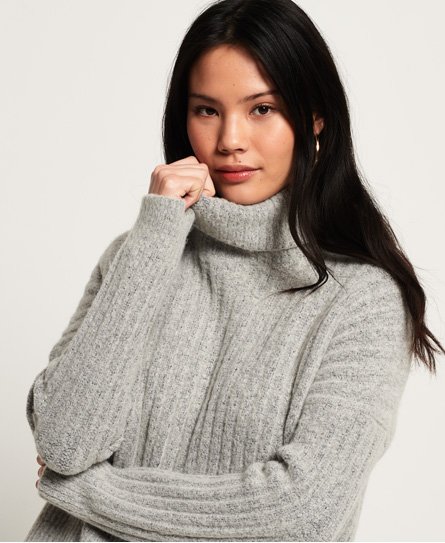 Superdry Dahlia Roll Neck Jumper - Women's Sweaters and Cardigans