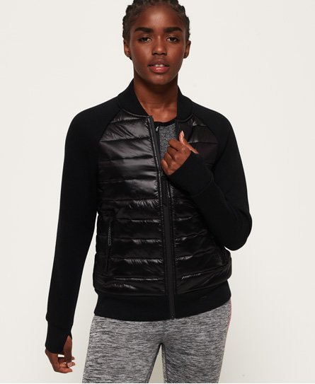 superdry gym tech bomber