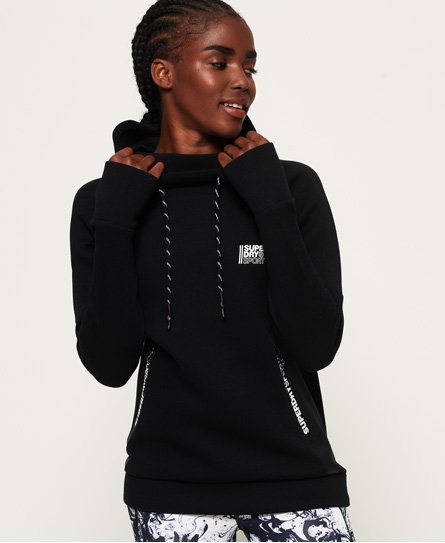 Superdry Sudadera desestructurada con capucha Core Gym Tech - Sudaderas con  capuchas para Mujer