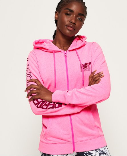 superdry sport hoodie womens