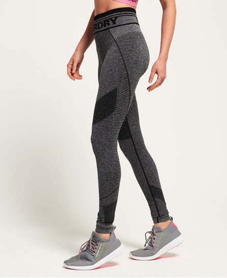Superdry Nahtlose Active Leggings mit Einsätzen Nahtlose Active Leggings mit Einsätzen150154