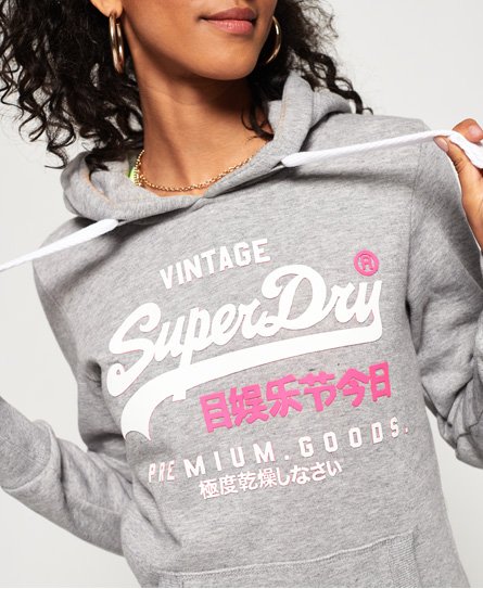 Superdry Premium Goods Duo Hoodie Damen Hoodies Superdry Premium Goods Duo Hoodie Damen Hoodies