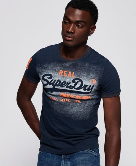 Superdry Vintage Logo Duo Ringer T skjorte Herre T skjorter Superdry Vintage Logo Duo T skjorte Dame T skjorter