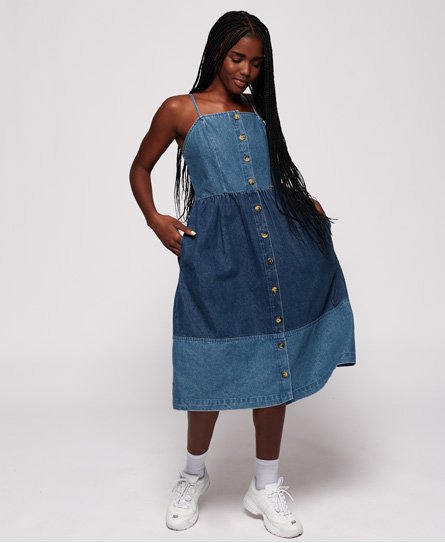 select denim dress