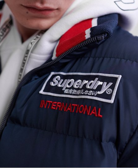 Superdry icon sports puffer jacket on sale