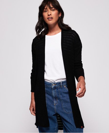 Superdry Gestreifte Brooklyn Strickjacke Gestreifte Brooklyn Strickjacke101389