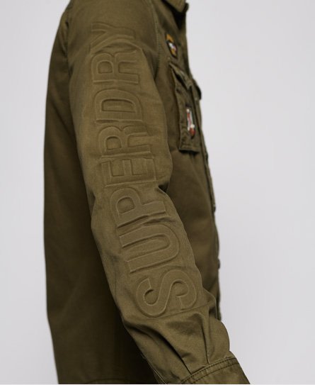 superdry military storm shirt