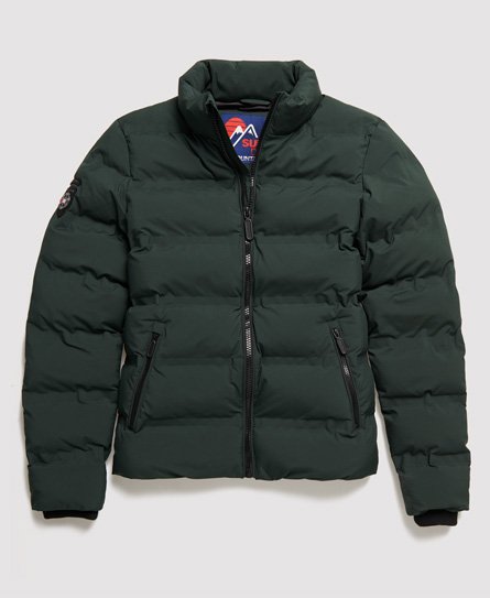 Men s Ultimate Radar Quilt Puffer jacket in Pine Superdry CA EN