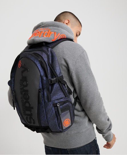 superdry mesh tarp backpack