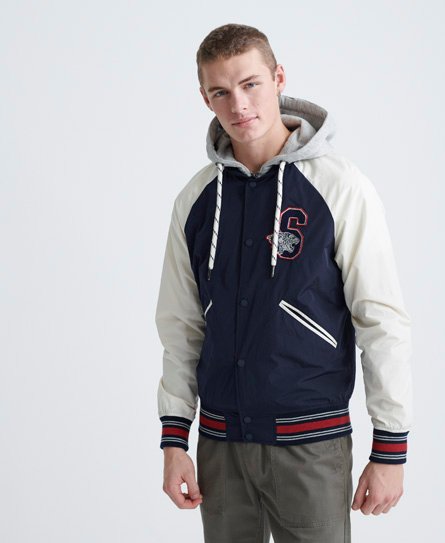 Superdry Collegiate bomberjack met capuchon