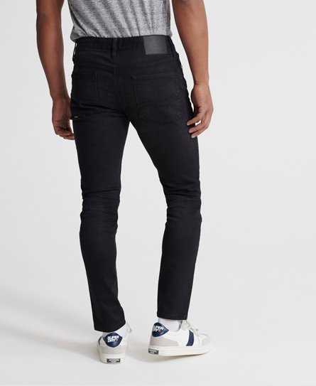 Mens - 02 Travis Skinny Jeans in Berkeley Black | Superdry
