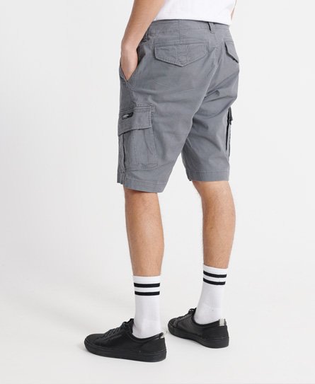 Mens - Core Cargo Shorts in Naval Grey | Superdry