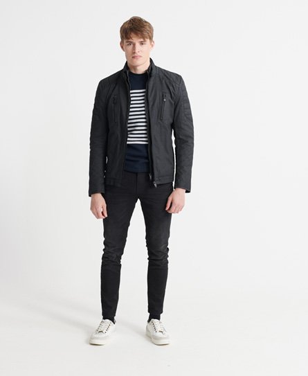 superdry cotton carbon biker