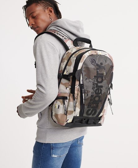 superdry camo tarp backpack